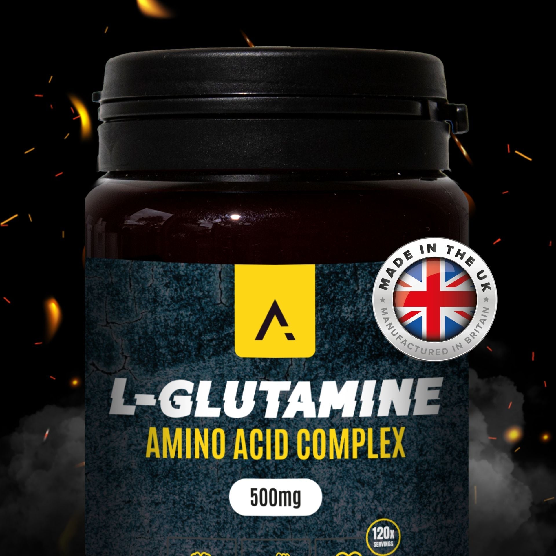 L-Glutamine Amino Acid 500mg